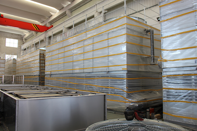 制造業用閉式冷卻塔安裝示意流程 制造業用閉式冷卻塔安裝示意流程